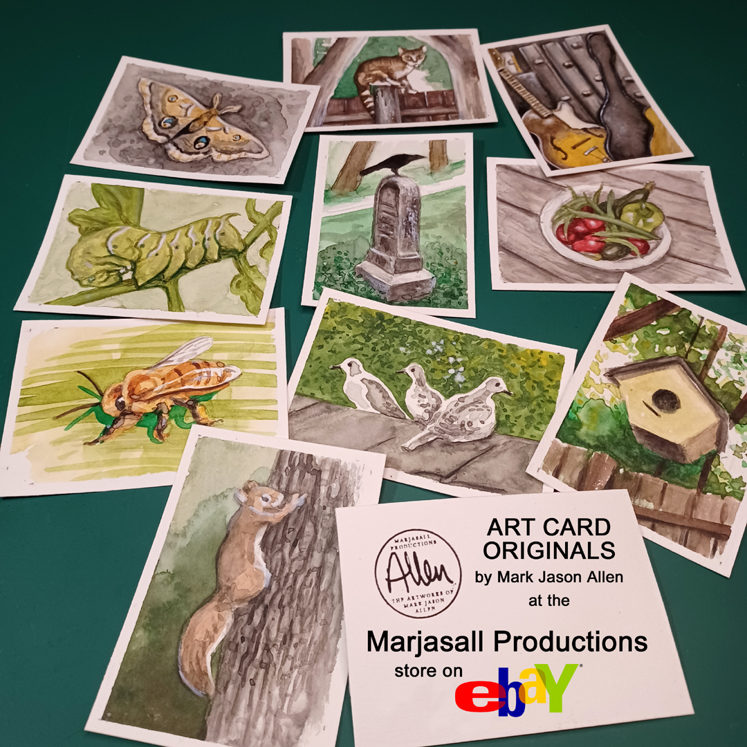 ACEO: Art Cards, Editions, and Originals. I Have ‘Em!